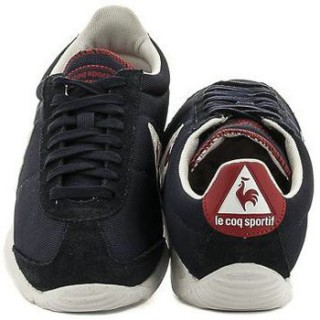 Le Coq Sportif Quarz 1611753 Bleu - Chaussures Baskets Basses Homme Soldes France